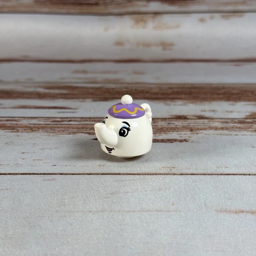 LEGO Duplo Disney Beauty & the Beast Mrs Potts Teapot White Purple